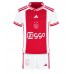 Ajax Babykleding Thuisshirt Kinderen 2023-24 Korte Mouwen (+ korte broeken)